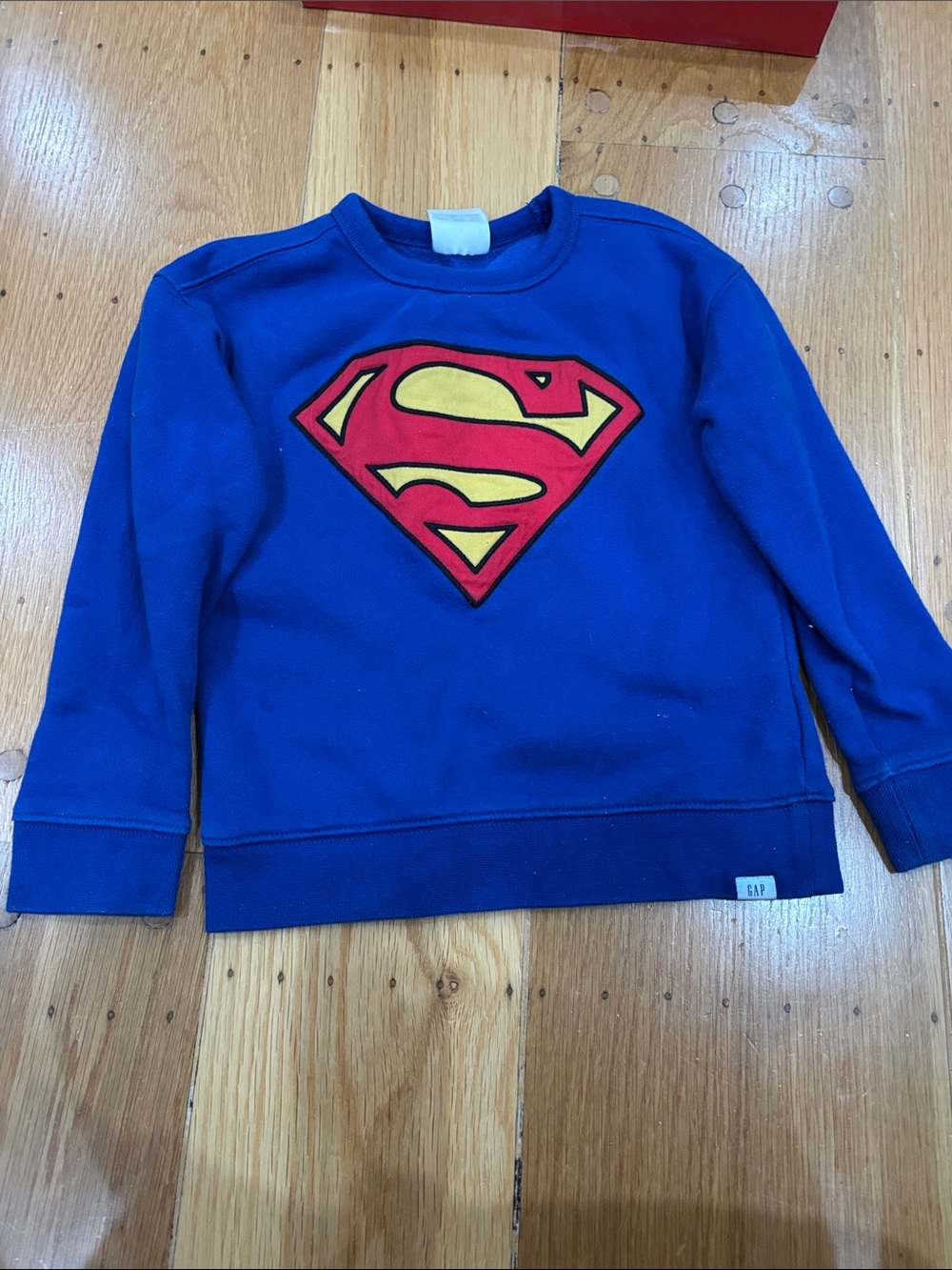 Gap Superman sweatshirt with cape